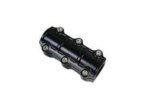 Big Block Risers Flat Black Anodized 1 1/4"