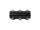 Big Block Risers Flat Black Anodized 1 1/4"