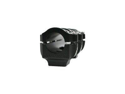 Big Block Risers Flat Black Anodized 1 1/4"