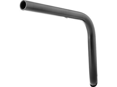 BMX 20 Handlebar Non-Dimpled 3-Hole Black Powder Coated 1"