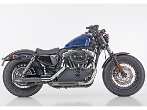 Performance Slip-On Muffler For Sportster Black Powder...