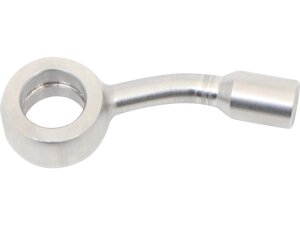 10 mm, Vario Line Banjo Fitting Type 020, 20°Side Bend, ABS Block Stainless Steel