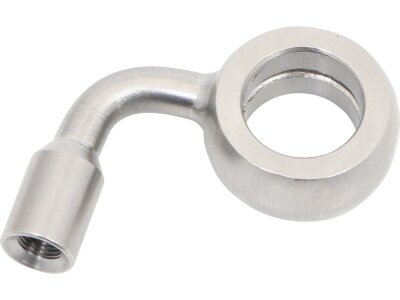 12 mm, Vario Line Banjo Fitting Type 390, 90° Side Bend, ABS Block Stainless Steel