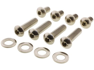Fender Strut Screw Kits Supplied are 8 screws and 8 washers Stainless Steel