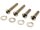 Fender Strut Screw Kits Supplied are 4 screws and 4 washers Stainless Steel