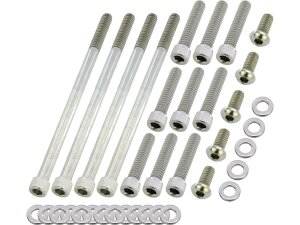 Primary Cover Screw Kit For Touring Stainless Steel