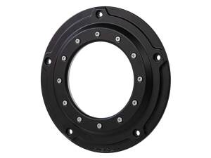 Porthole Derby Cover 5-hole Black Satin