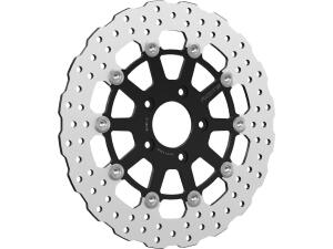 Steve Wave Design Floating Brake Disc Black Inner Carrier Stainless Steel 11,5" Rear