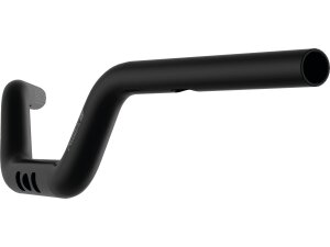 Tapered from 1 1/4" to 1" Aluminium Handlebar Performance 3, Total Width incl. TBW Sensor: 812 mm 5-Hole Flat Black Anodized Throttle By Wire Throttle Cables