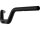 Tapered from 1 1/4" to 1" Aluminium Handlebar Performance 3, Total Width incl. TBW Sensor: 812 mm 5-Hole Flat Black Anodized Throttle By Wire Throttle Cables