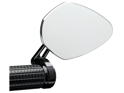 mo.view sport 60 Bar End Mirror Stem length: 60mm Black Anodized
