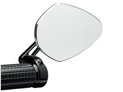 mo.view sport 60 flip Bar End Mirror Black Anodized