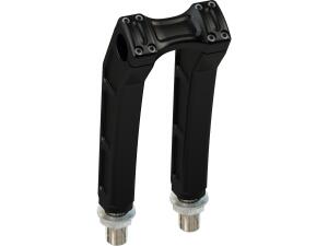 Clubstyle Riser Kit Height: 9", For 1" Handlebar, No Instrument Black Satin