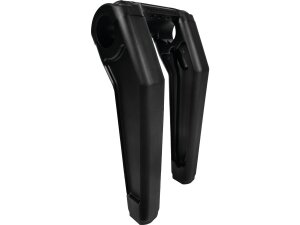 Performance Club Style Riser Kit 7" Height, 1" Handlebar Clamp without Instrument Black Satin