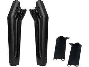 Performance Club Style Riser Kit 7" Height, 1" Handlebar Clamp for Digital Instrument Black Satin