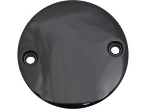 Smooth Point Cover for Big Twins Black Powder Coated