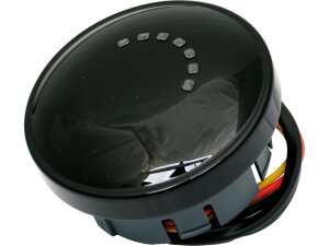 LED Fuel Gauge Black