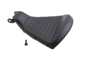 Old School Frame Mounted Solo Seat for Sportster Black...