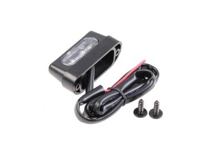 LED Universal License Plate Light Black