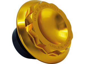 12 Point Gas Cap Gold Anodized