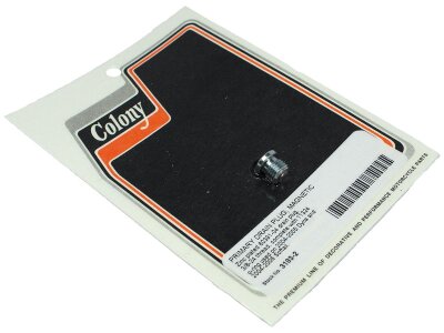 Magnetic Primary Drain Plug Zinc Plated 3/8"-24 UNF