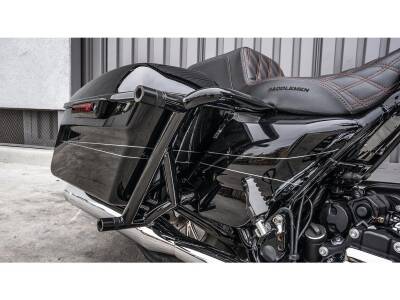 Brawler Rear Crash Bar Kit Black Powder Coated