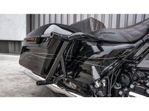 Brawler Rear Crash Bar Kit Black Powder Coated