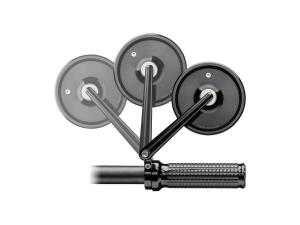 mo.view classic 110 pivot Mirror For 1" Handlebars Anodized Black
