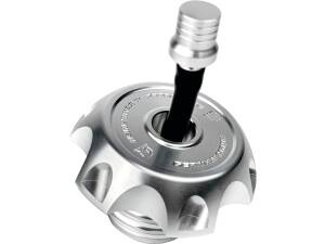 Performance Vented Gas Cap Silver Anodized