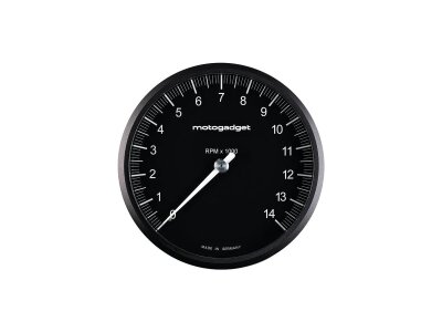 motoscope chronoclassic 2.0 Instrument Scale: 14.000 rpm; Black Anodized Bezel 80 mm