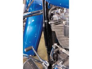 Black Vinyl V-Twin Split-Clutch Cable 40,9"
