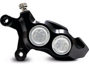 Race Series Monoblock Brake Caliper Clear Anodized Billet...