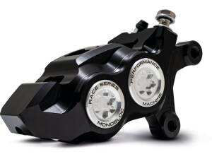 Race Series Monoblock Brake Caliper Clear Anodized Billet...