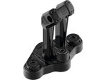 Club Style Pullback Riser and Triple Tree Cover Kit 11,5" Height, 1 1/4" Clamp Diameter Black Anodized