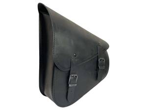 Leather Swing Arm Bag for Softails 5,5 Liter, Height:...