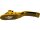 Performance 3-Finger Brake-and Clutch Lever Set Gold Anodized Cable Clutch