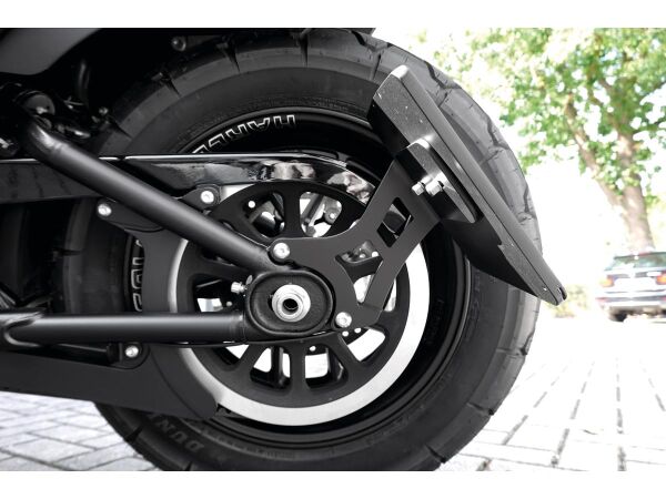 Medium Pro Side Mount License Plate Bracket Black