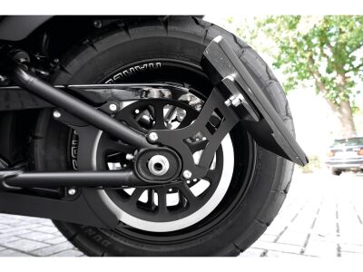 Medium Pro Side Mount License Plate Bracket Black