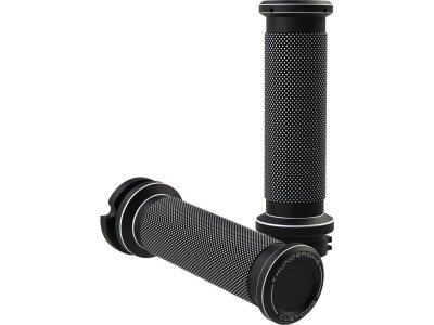 SP-S Grips SP-S Grip Toppers with Thunderbike Logo Bi-Color Satin 1" Throttle By Wire