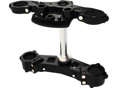 Shark 4° Triple Tree for Helix Touring Models For OE Telescopic Fork Black Anodized