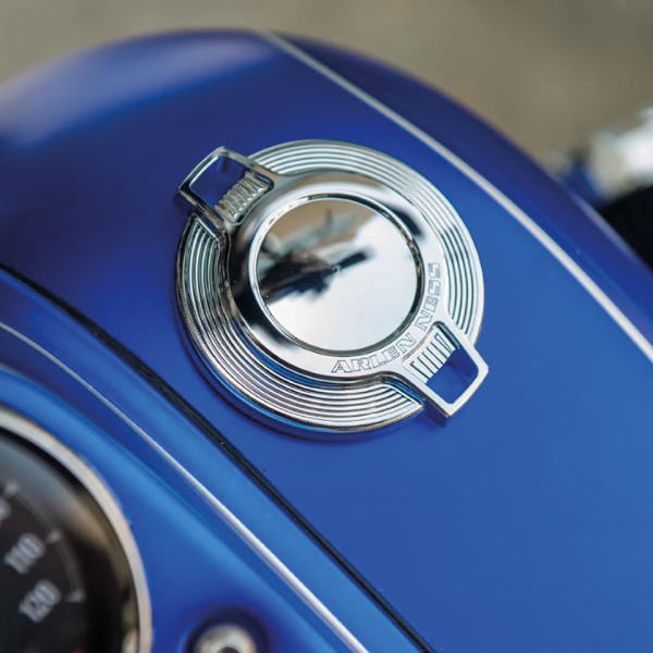 Bar Gas Cap Vented Chrome HD97-Up (IT)