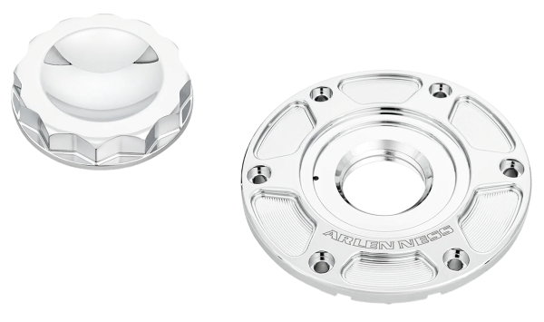 12PT Gas Cap Vented Chrome FLH/T24-Up (IT)