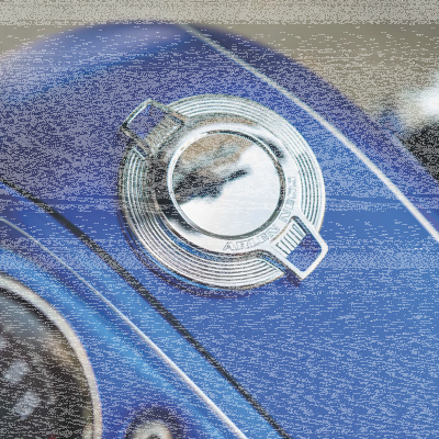 Bar Gas Cap Vented Chrome HD97-Up (GB)