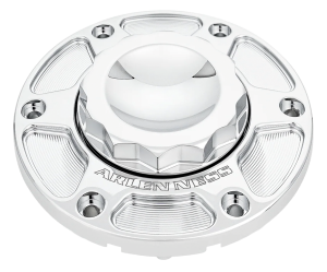 12PT Gas Cap Vented Chrome FLH/T24-Up