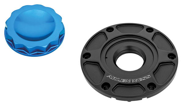 12PT Gas Cap Vented Blue FLH/T24-Up (GB)