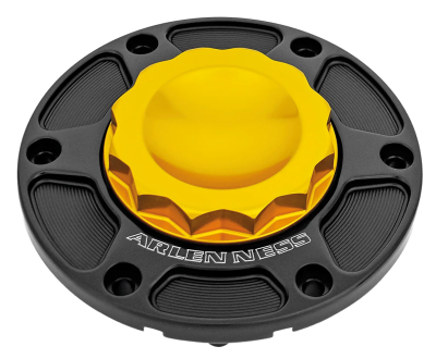 12PT Gas Cap Vented Gold FLH/T24-Up