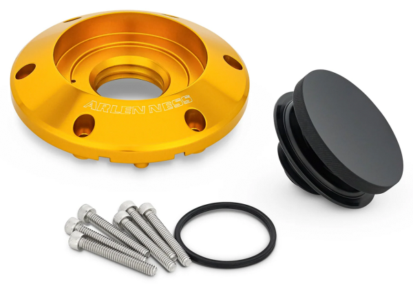 Pop-Up Gas Cap Vented Gold FLH/T24-Up (GB)