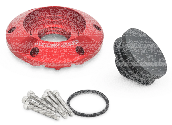 Pop-Up Gas Cap Vented Red FLH/T24-Up (GB)