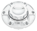 12PT Gas Cap Vented Chrome FLH/T24-Up