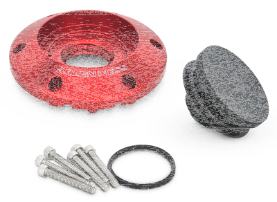 Pop-Up Gas Cap Vented Red FLH/T24-Up (ES)